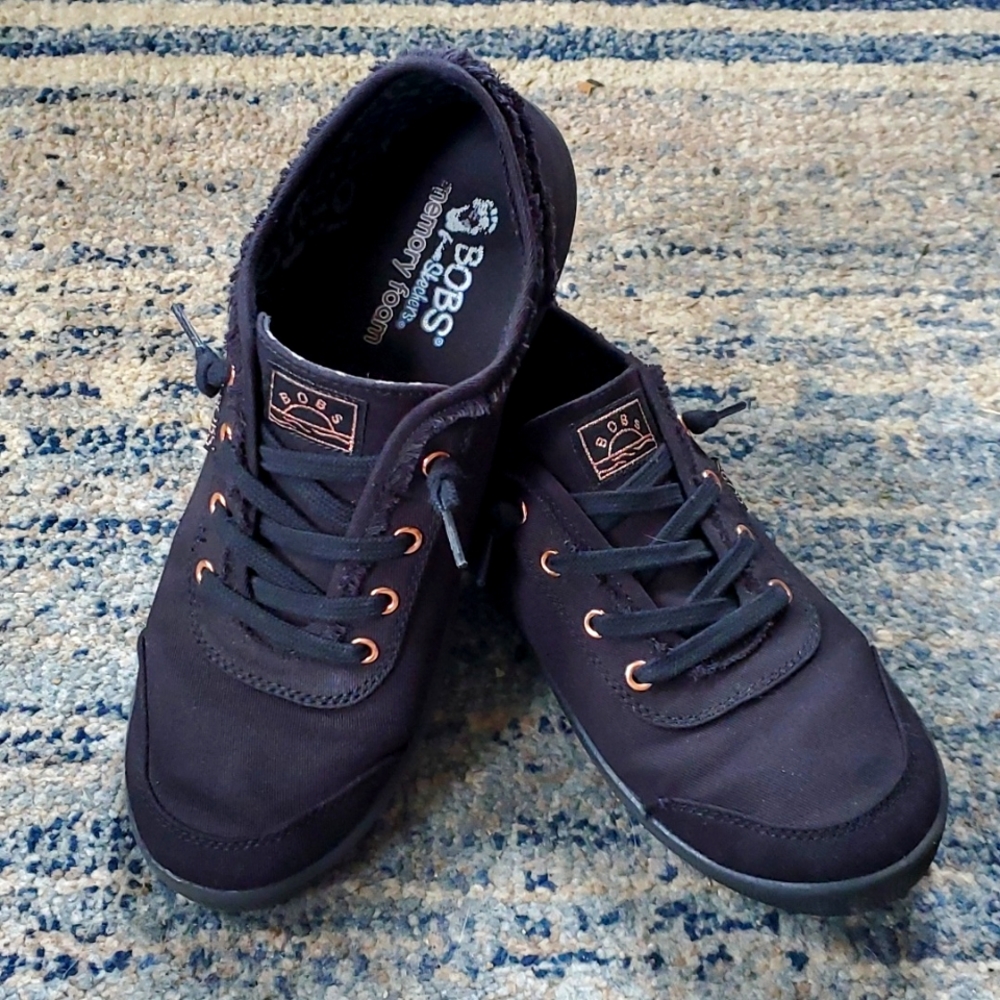 Skechers Bobs B Cute Canvas Shoes 8.5